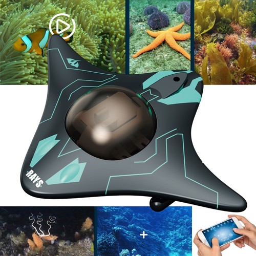 Boat submarine with - submarine, camera