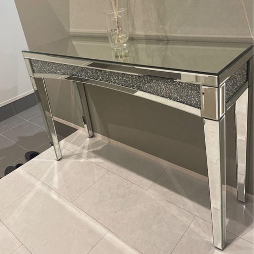 Glittery rhinestone console - glittery,
