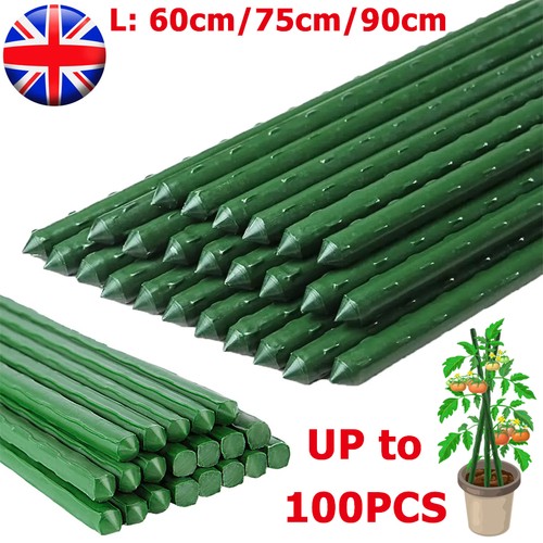 100x garden canes plastic - 20-100x,