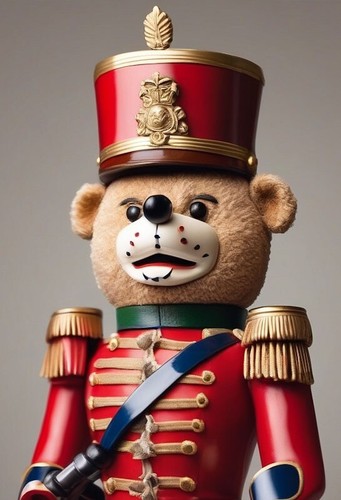 Nutcracker inspired toy - nutcracker,