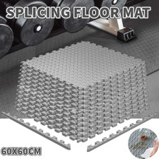 32PC Thick Heavy Duty Gym Flooring Interlocking Floor Mat EVA Soft Foam Yoga Mat