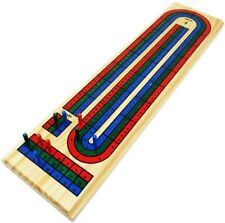 DA VINCI Classic 3 Track Wooden Cribbage Set