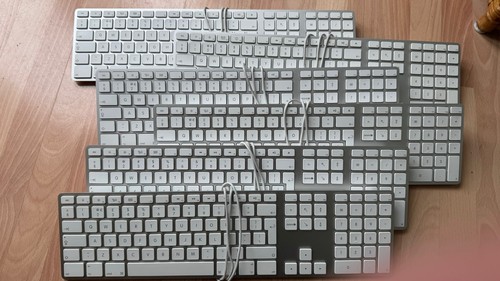 Apple aluminium wired keyboard - apple,