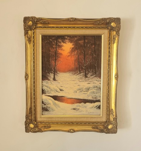 Vintage oil painting - vintage,