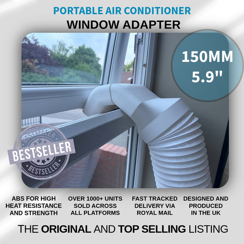 High flow air con window - con, vent