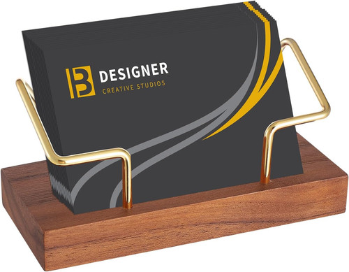 Business card holder desk - business,