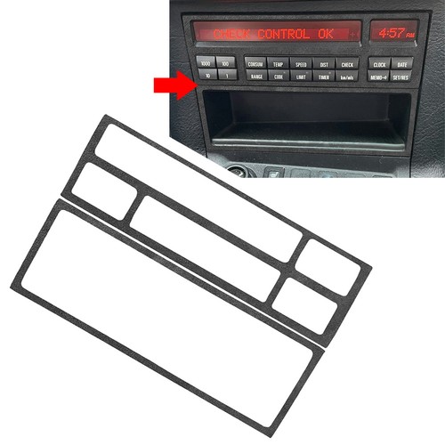 Console radio panel cover - console,