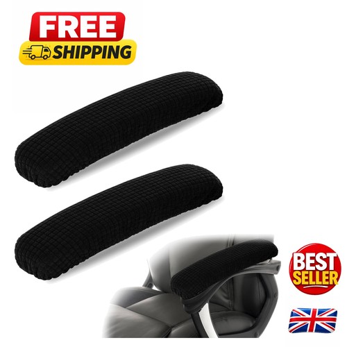 Black polyester armrest - armrest, covers
