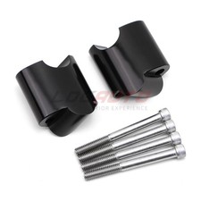 For Harley Sportster Forty Eight 48 Black Handlebar Riser Motorcycle Handle Bar