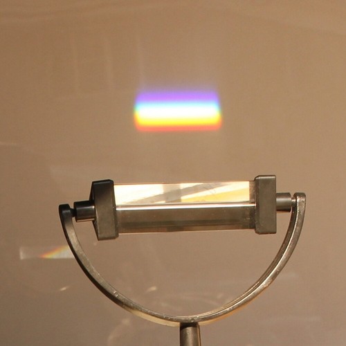 Optical glass triangular prism - optical,