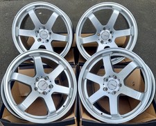 Silver drift alloy wheels - silver,