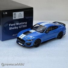 FORD MUSTANG SHELBY GT500 (GRABBER BLUE) AUTOart MODEL 1/18 #73094