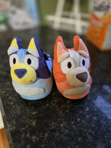 Bluey and bingo - bluey, slippers