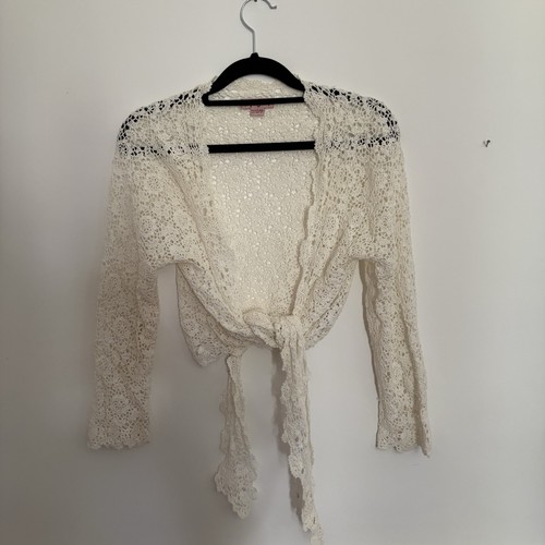 Monsoon crochet shrug - monsoon,