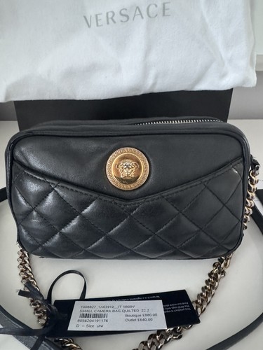 Versace quilted leather small - versace,