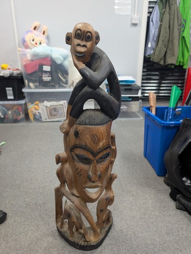 Carved wooden heavy - carved,