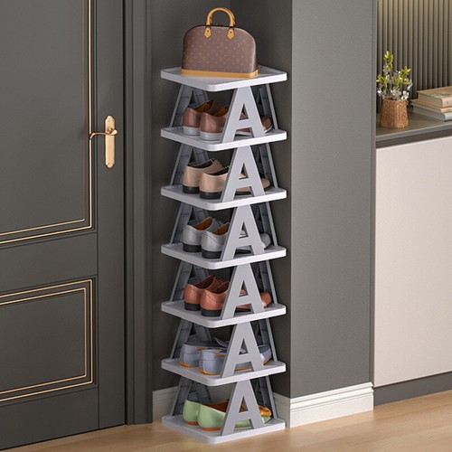 Stackable shoe rack plastic - stackable,