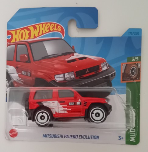 Hot wheels mitsubishi pajero - mitsubishi,