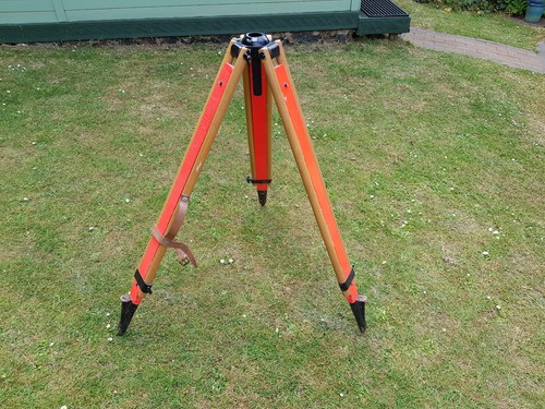 Sturdy wooden tripod for