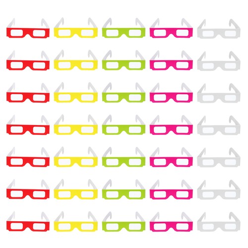 Pack diffraction glasses - 3d,
