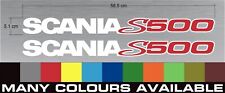 SCANIA S500 Window Decals / stickers - Scania