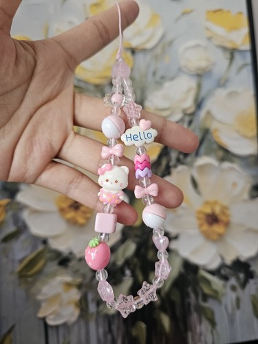 Hello kitty phone - hello, charm
