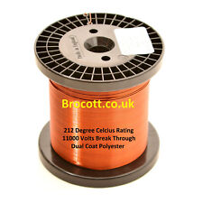 16AWG ENAMELLED COPPER WINDING WIRE, MAGNET WIRE, COIL WIRE 1KG Spool 16 GAUGE