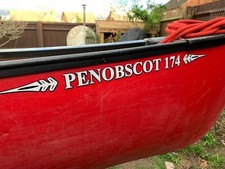 OLD TOWN PENEBSCOT 174 Canadian Canoe Full Sticker Set 