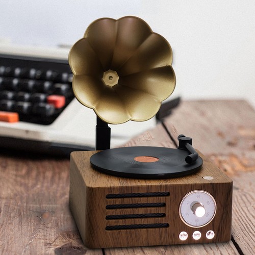 Vintage record speaker copper - vintage,
