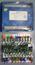 Vintage 20 Pifco Jewel Christmas Tree Lights