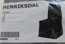 Henriksdal IKEA chair cover 504.379.14 DJUPARP Dark Green Long slip