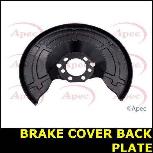 Brake cover back - back, plate