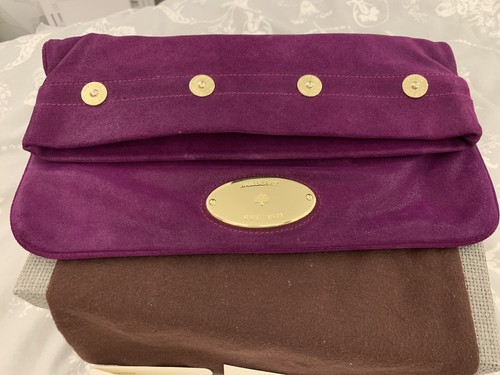 Mulberry mitzy clutch plum - mitzy, in