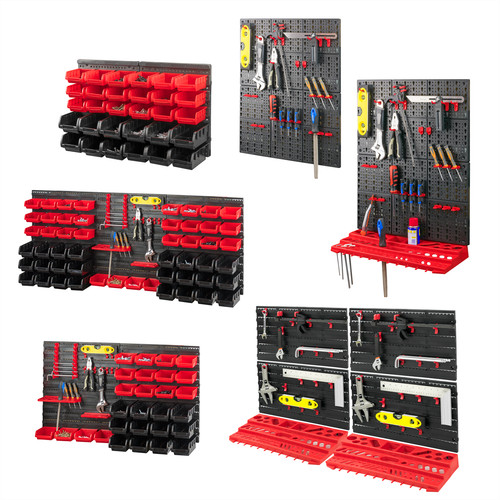 Wall mounted tool storage - tool,