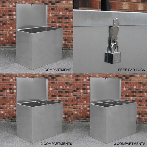 Large feed bins storage - bins, 64l