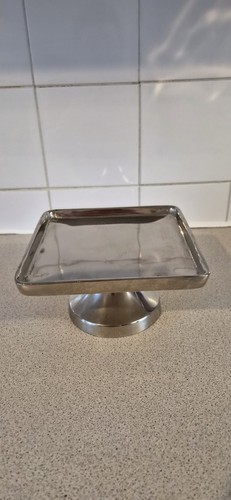 Vintage base metal square - vintage,