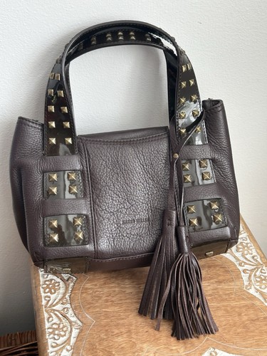 Karen millen brown leather - millen,