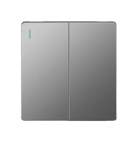 Gang light switch grey - gang,