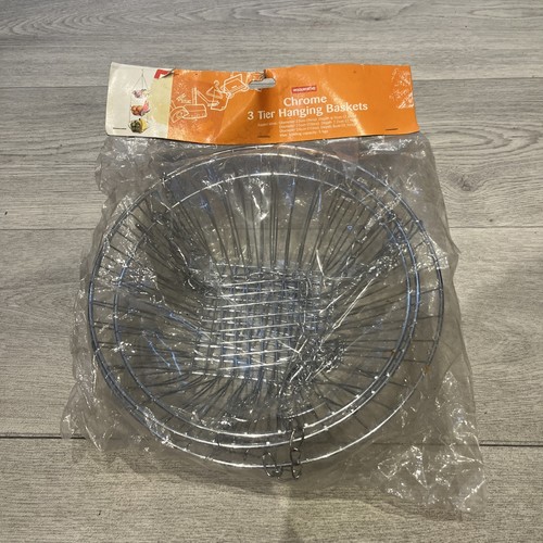 Tier hanging fruit basket - hanging,