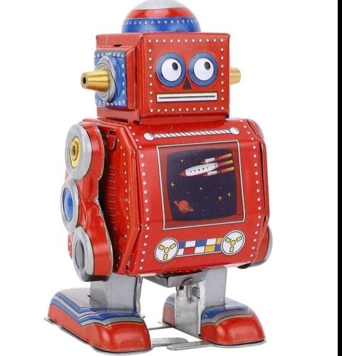Wind clockwork retro metal - wind-up,