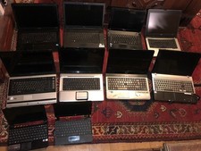 10x Untested Laptops Netbooks Spares or Repair Retro Wholesale Job Lot Bundle