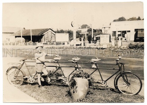 Five seat tandem bicycle - seat, &