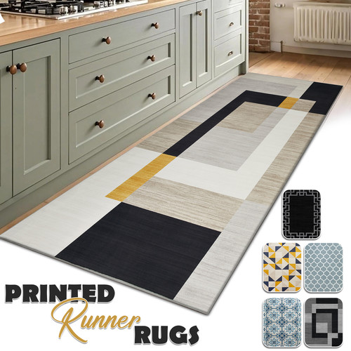 Long hallway runner washable - runner,