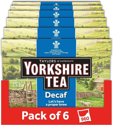 Yorkshire tea decaf - yorkshire, decaf,