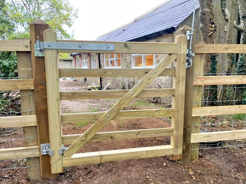 Wooden gate hanging - wooden, and