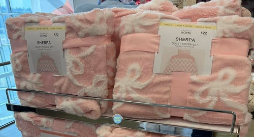 Single size primark sherpa - single,