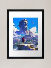 Zeus Greek God 1 Framed Art
