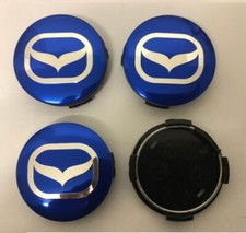 4X MAZDA BLUE 56mm WHEEL