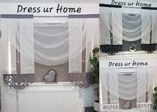 Novelty white net curtain with
