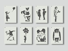 Banksy Stencils for wall art